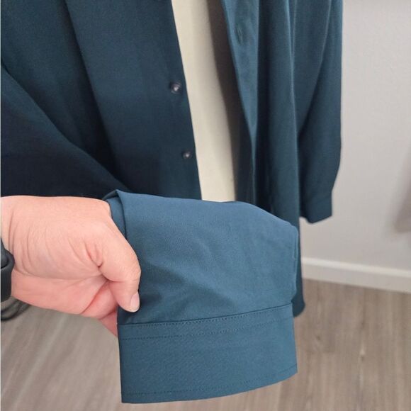 JF j. Ferrar long sleeve button down shirt stretchy big and tall sz 3XL - Picture 6 of 6